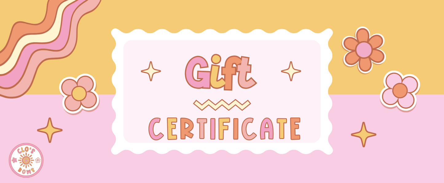 Clo's Bows Gift Card