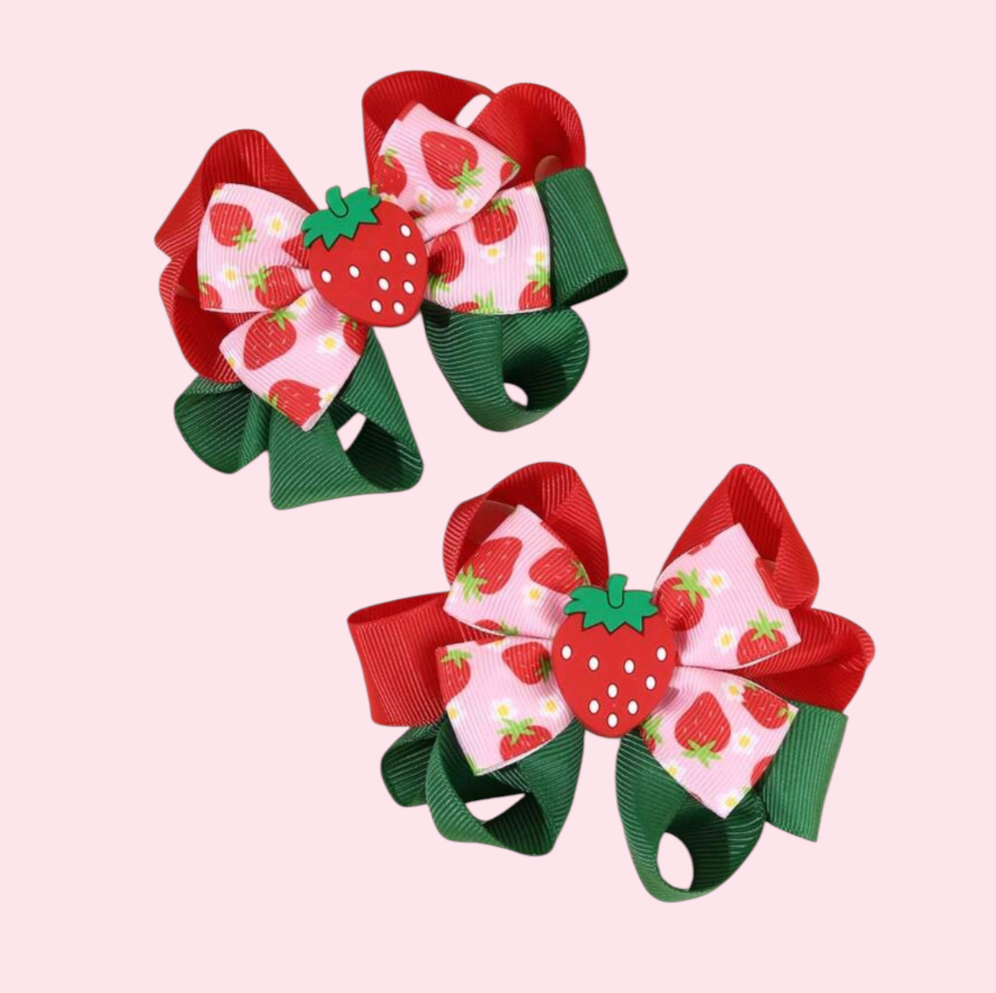 Green & Red Strawberry