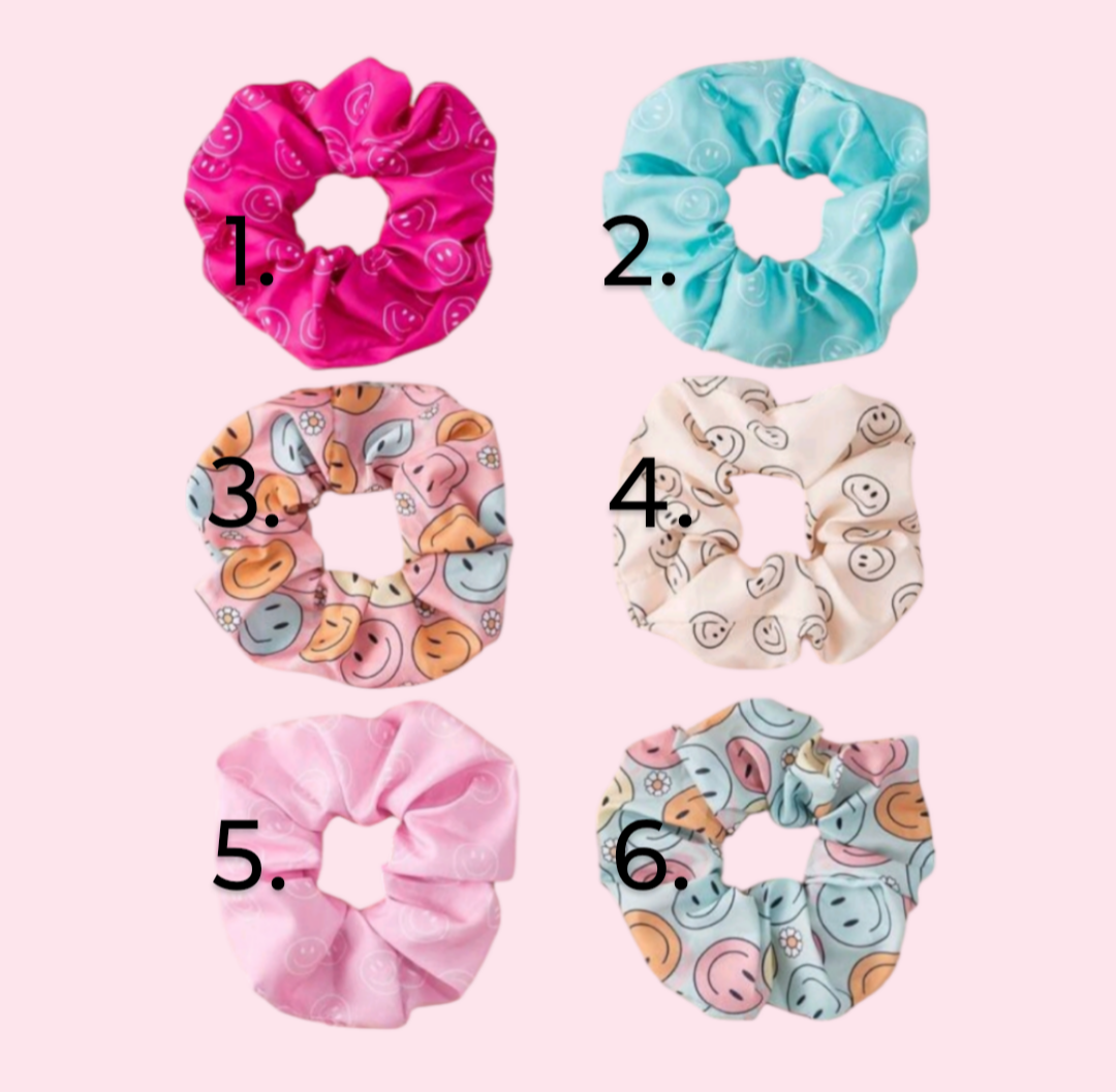 Smiley Scrunchie Collection
