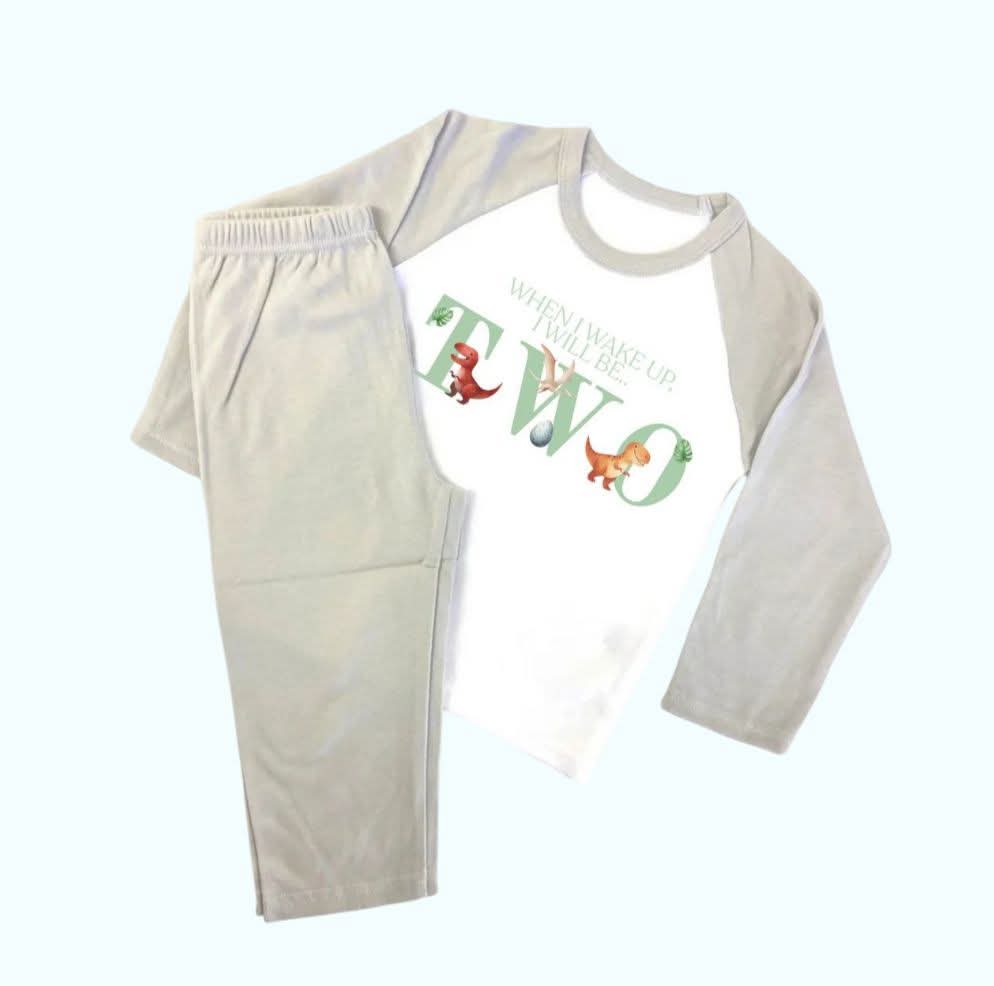 Birthday Dinosaur Pj's