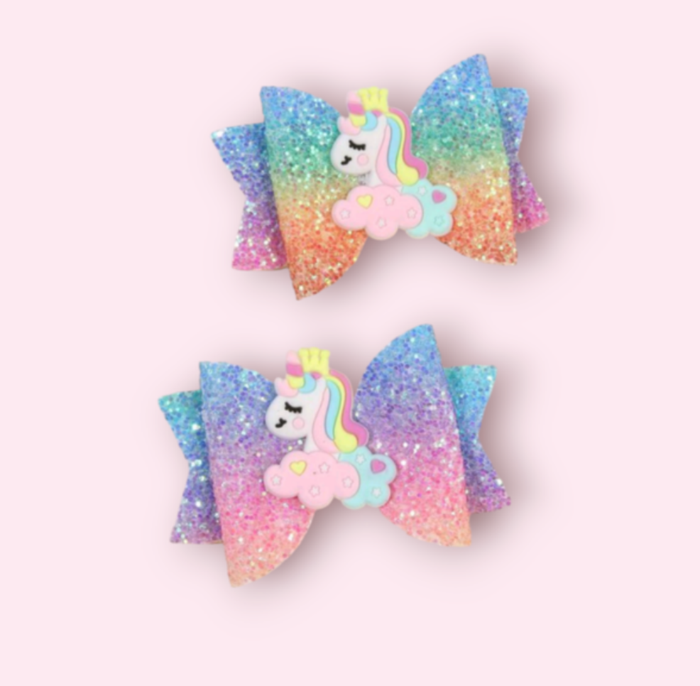 Unicorn Ombre Bow