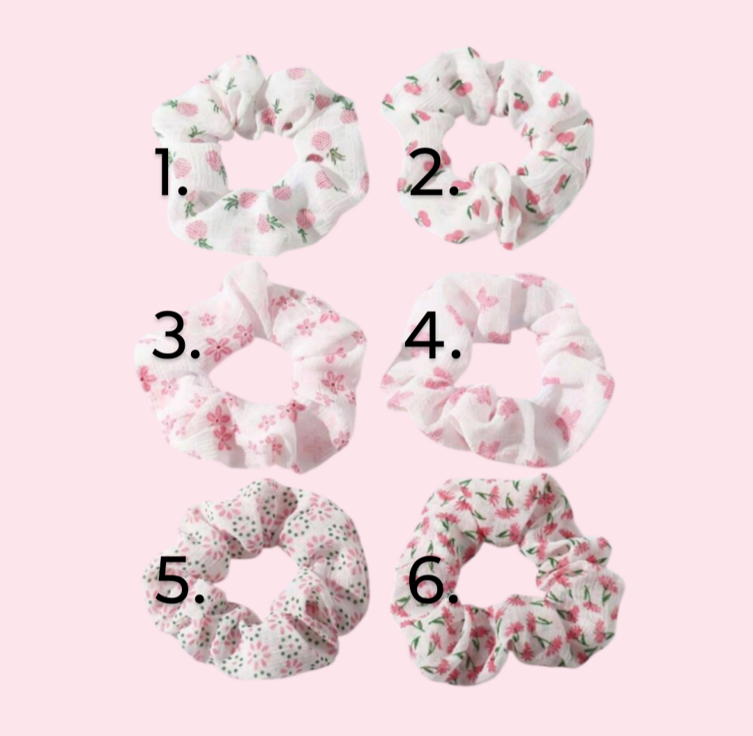 Pink Scrunchie Collection
