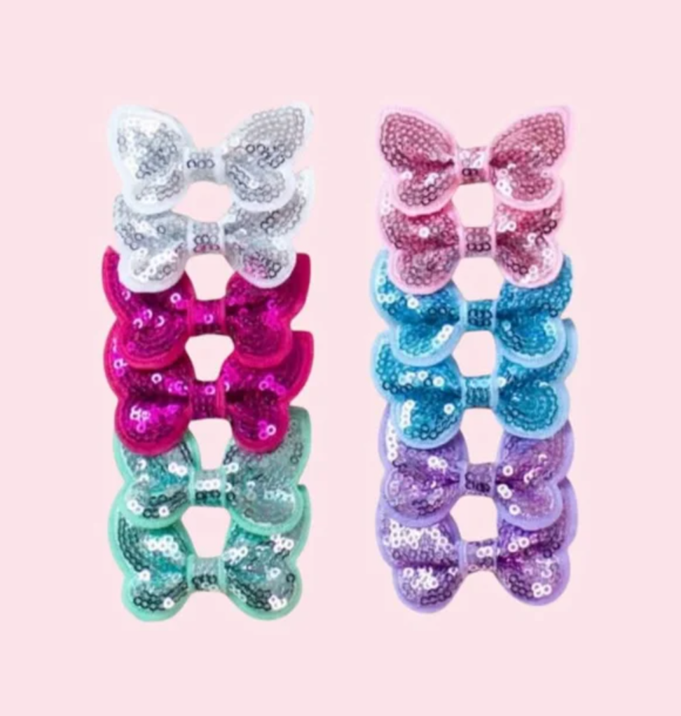 Sparkly Butterfly Clip