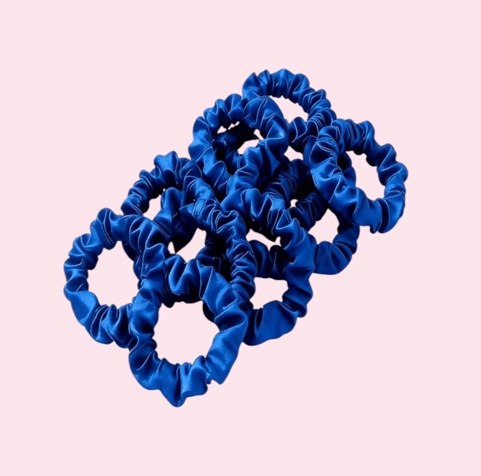 Royal Blue Scrunchie