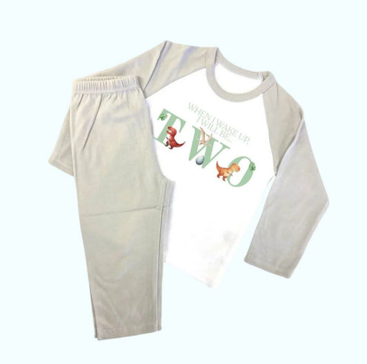 Birthday Dinosaur Pj's