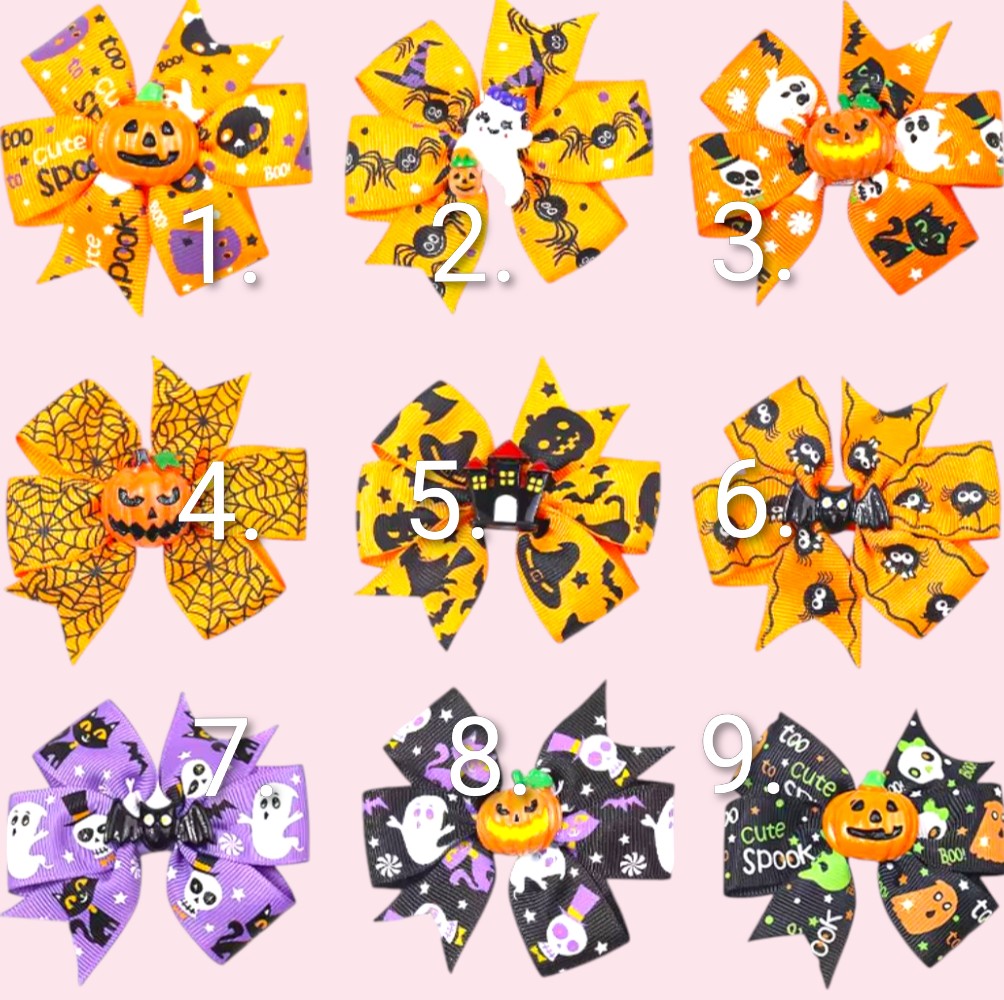 Halloween Bows