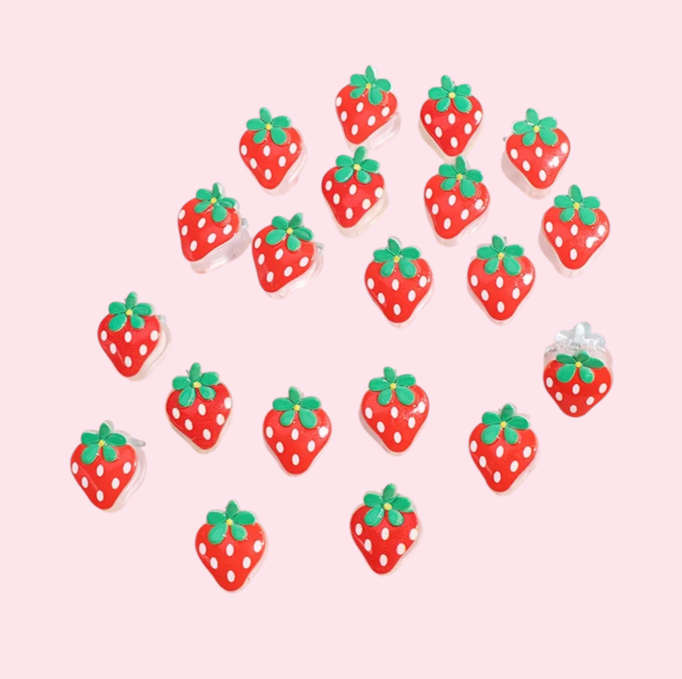 Strawberry Mini Claw Clips