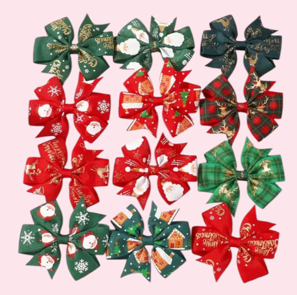 Festive Pinwheel Bows
