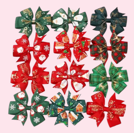 Festive Pinwheel Bows