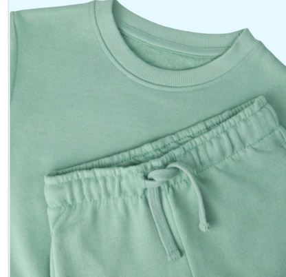 Oversized Sweatshirt & Shorts Sets